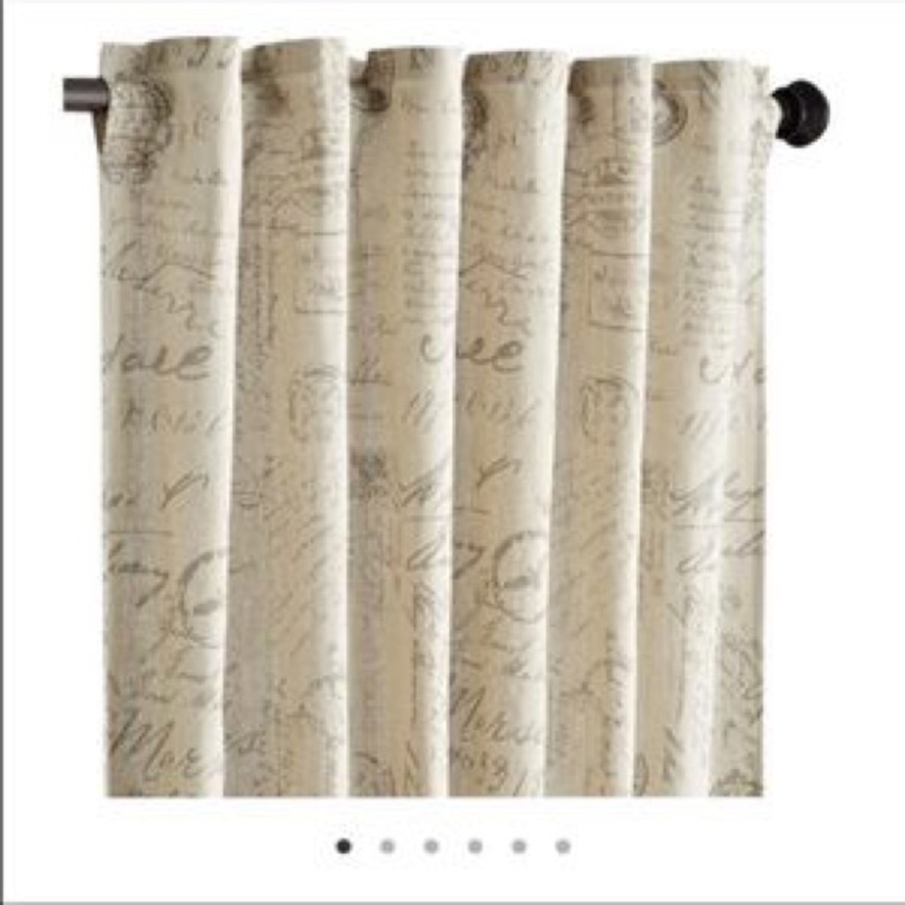 Pier 1 Imports Vintage French Curtain Panels (set of 2)